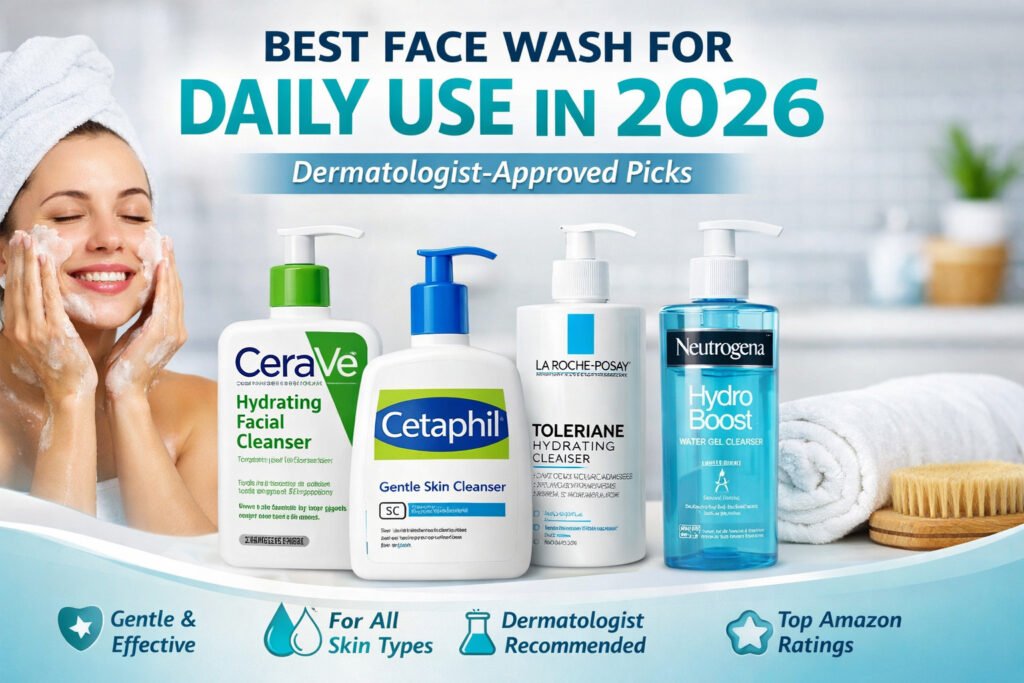 Best Face Wash for Daily Use in 2026 Dermatologist Approved Picks